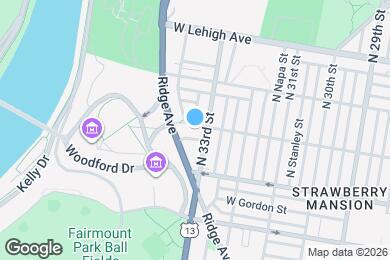 Map image of the property - 3312 W Cumberland St