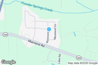 Map image of the property - 134 Richmond Dr