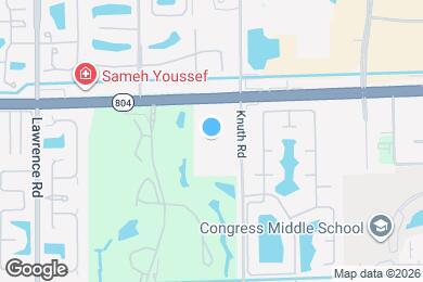 Map image of the property - Shalimar Boynton Beach