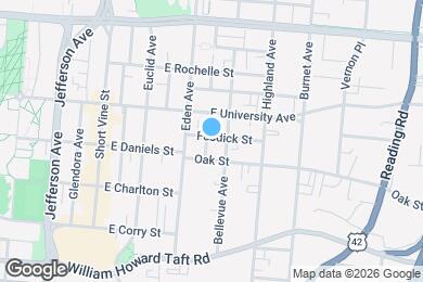 Map image of the property - 219 Fosdick St