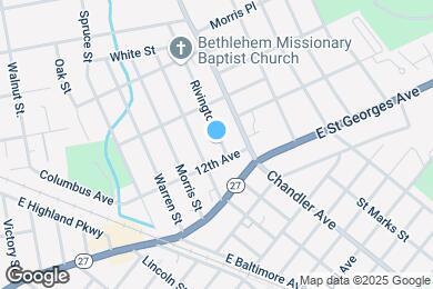 Map image of the property - 1124 Rivington St