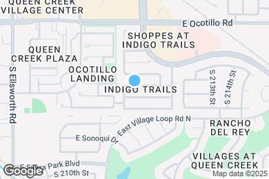 Map image of the property - 21123 E Tierra Grande Dr