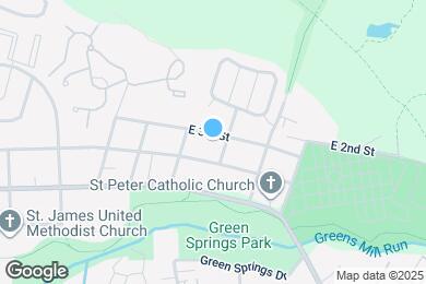Map image of the property - 2508 E 3rd St