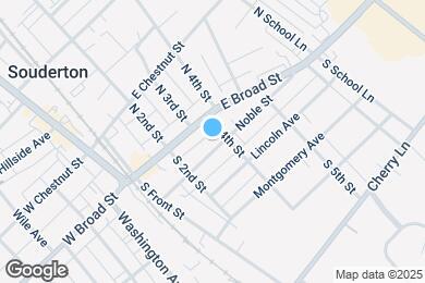 Map image of the property - 243 Noble St