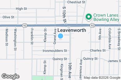 Map image of the property - 1028 Randolph St