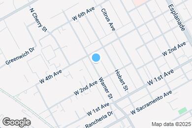 Map image of the property - 1256 Warner St