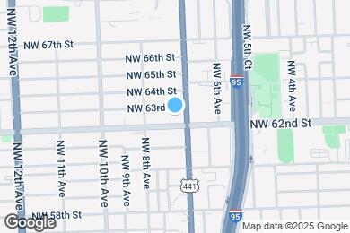 Map image of the property - 6200 NW 7th Ave