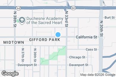 Map image of the property - 3321 California St