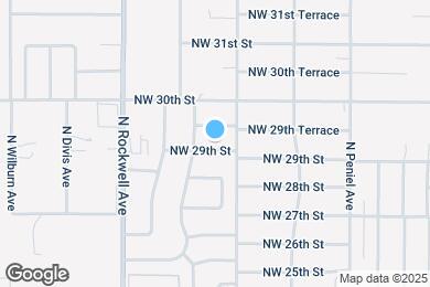 Map image of the property - 6813 NW 29th St
