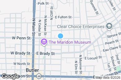 Map image of the property - 332 Franklin St
