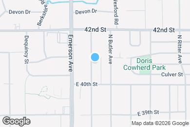 Map image of the property - 4055 N Grand Ave