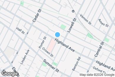 Map image of the property - 231 Highland Ave
