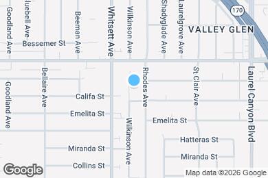 Map image of the property - 5920 Wilkinson Ave