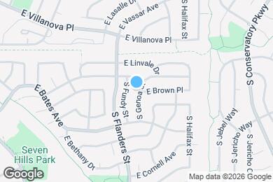 Map image of the property - 2851 S Genoa St