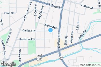 Map image of the property - 530 Campbell Ave