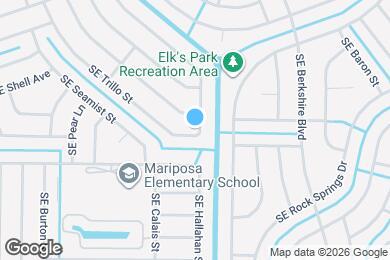 Map image of the property - 2297 SE Trillo St