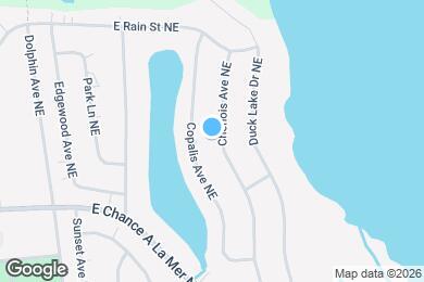 Map image of the property - 735 Chenois Ave NE