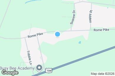 Map image of the property - 915 Rome Pike