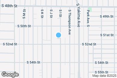 Map image of the property - 5036 S I St