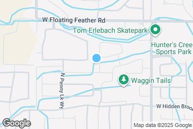 Map image of the property - 1285 N Meadowhills Ave