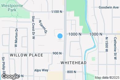 Map image of the property - 951 N Redwood Rd