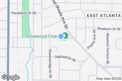 Map image of the property - 1387 Ormewood Ave SE