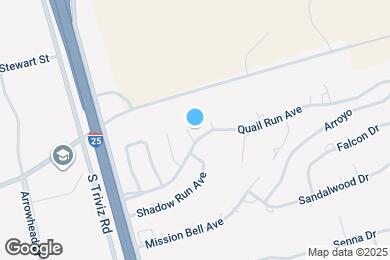 Map image of the property - 5022 Sun Shadow Pl