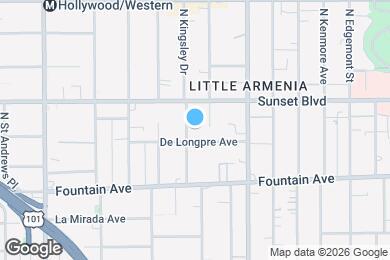 Map image of the property - The Ritz Apartments