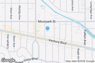 Map image of the property - 4336 Ventura Canyon