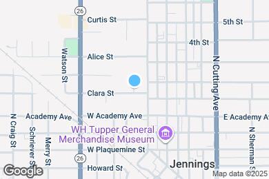 Map image of the property - 210 Clara St