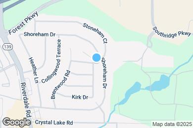 Map image of the property - 5250 Kirk Dr