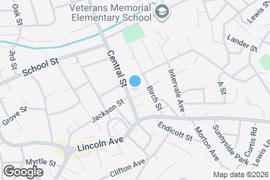Map image of the property - 492 Central St