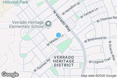 Map image of the property - 20759 W Maiden Ln
