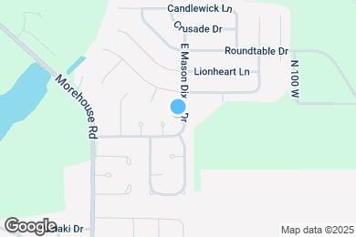 Map image of the property - 1594 E Mason Dixon Dr