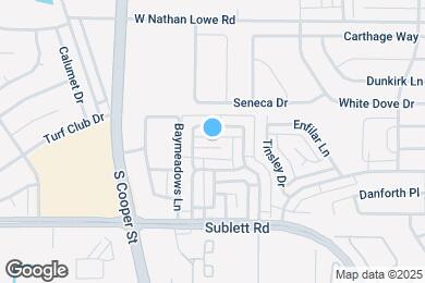 Map image of the property - 1109 Falconcrest Ct