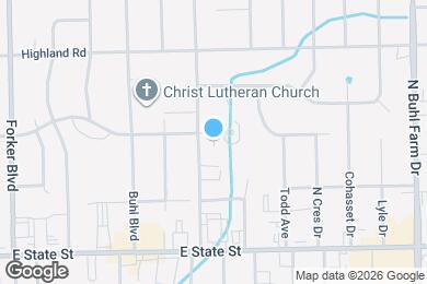 Map image of the property - 270 Boyd Dr