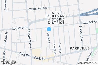 Map image of the property - 82 James St