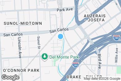 Map image of the property - 837 Font Ter