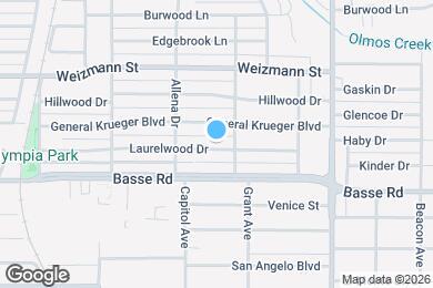 Map image of the property - 215 Laurelwood Dr