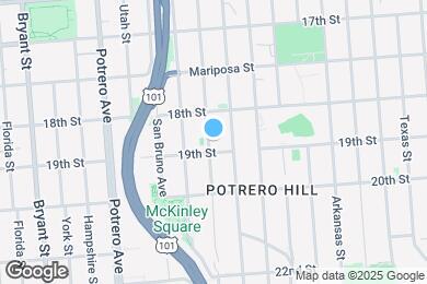 Map image of the property - 675 Kansas St