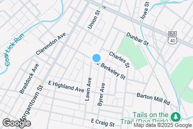 Map image of the property - 10 E Berkeley St