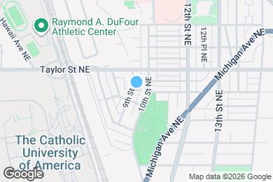 Map image of the property - 4015 9th St NE