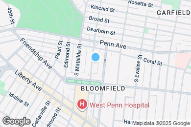 Map image of the property - 227 S Millvale Ave