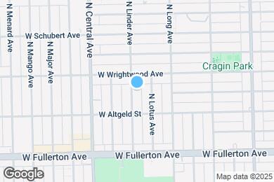 Map image of the property - 2535 N Linder Ave