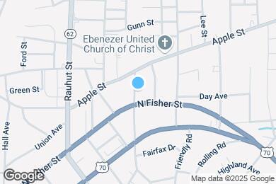 Map image of the property - 407 N Ireland St