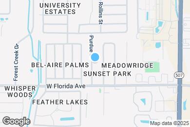 Map image of the property - 3401 Purdue St