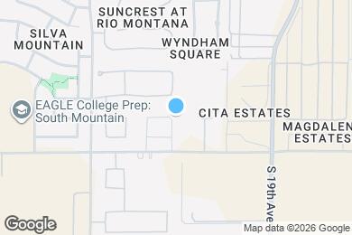 Map image of the property - 8221 S 21st Dr