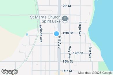 Map image of the property - 1204 Hill Ave