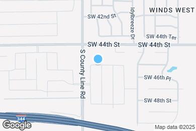 Map image of the property - 9100 SW 46th St