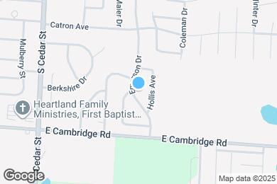 Map image of the property - 801 Emerson Dr